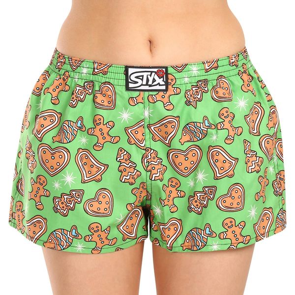 STYX Women's shorts Styx art classic rubber Christmas gingerbread