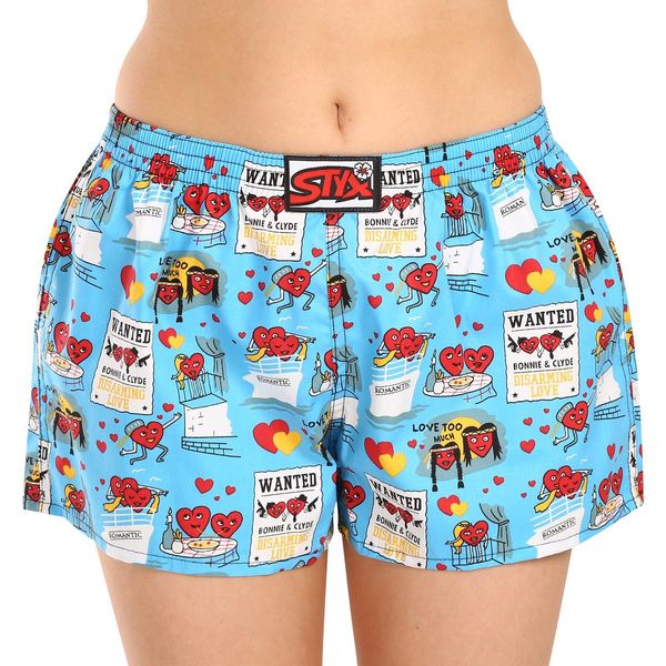 STYX Women's shorts Styx art classic rubber Valentine's Day pairs