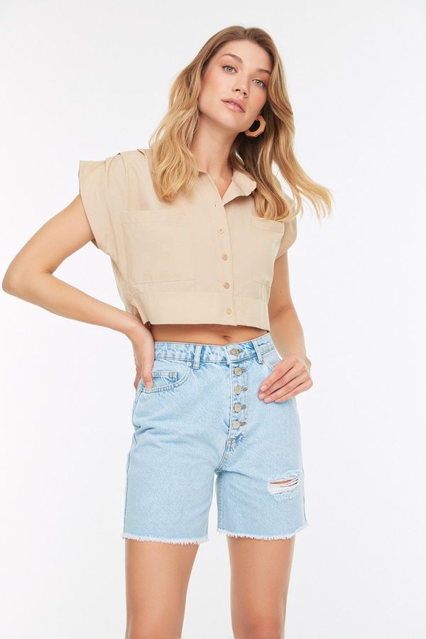 Trendyol Women's shorts Trendyol Denim