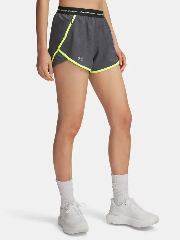 Under Armour Women's shorts Under Armour UA Fly By 3'' Novelty Short-GRY - Women's