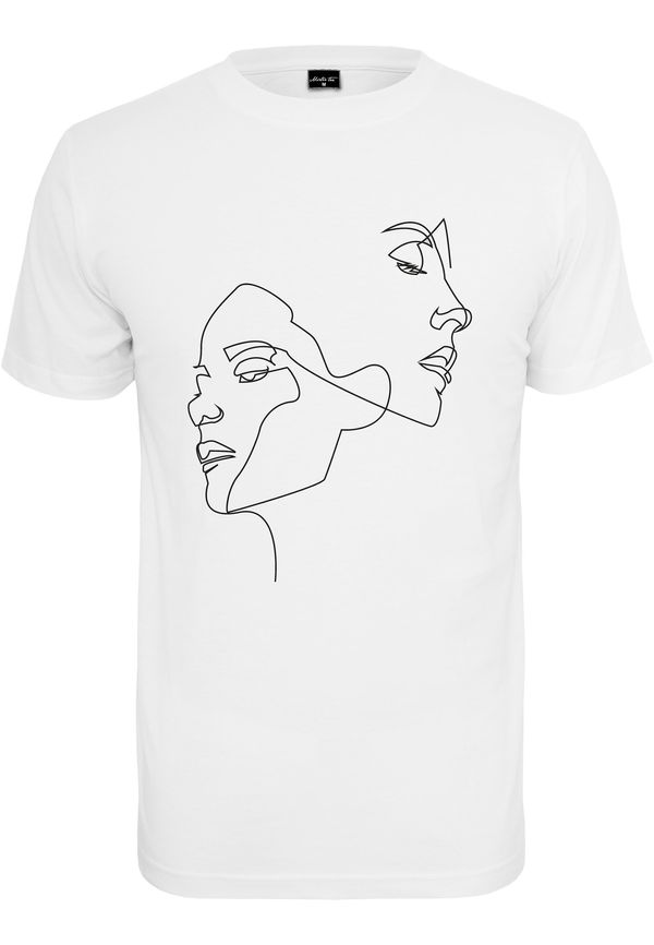 Mister Tee Women's single-breasted T-shirt white