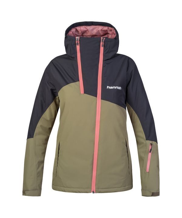 HANNAH Women's ski jacket Hannah MAKY COL burnt olive/anthracite