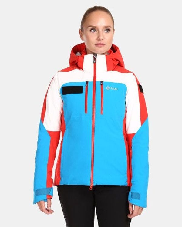 Kilpi Women's ski jacket Kilpi DEXEN-W blue/red