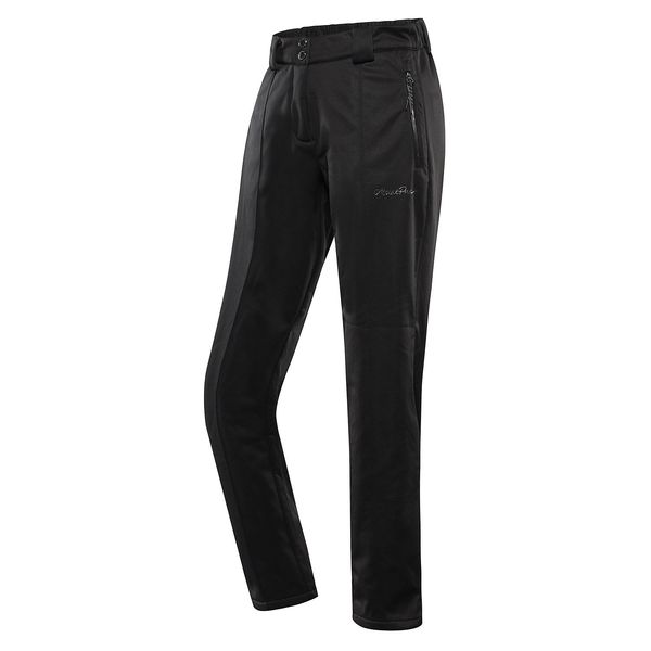 ALPINE PRO Women's Ski Softshell Pants ALPINE PRO UFEDA black