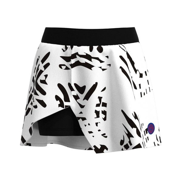 BIDI BADU Women's skirt BIDI BADU Melbourne Printed Cut Out Skort White/Black S