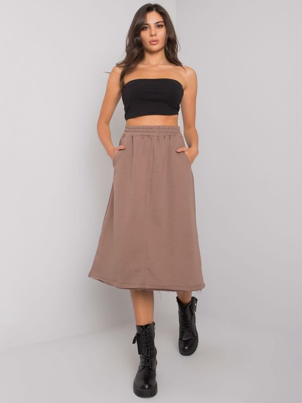 Fashionhunters Women's skirt Fashionhunters Midi