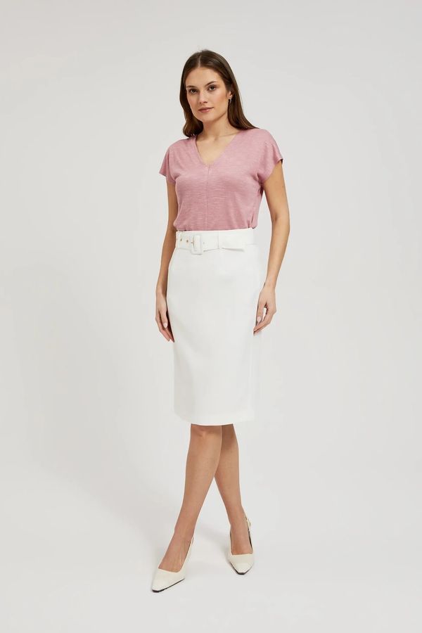 Moodo Women's skirt MOODO - white