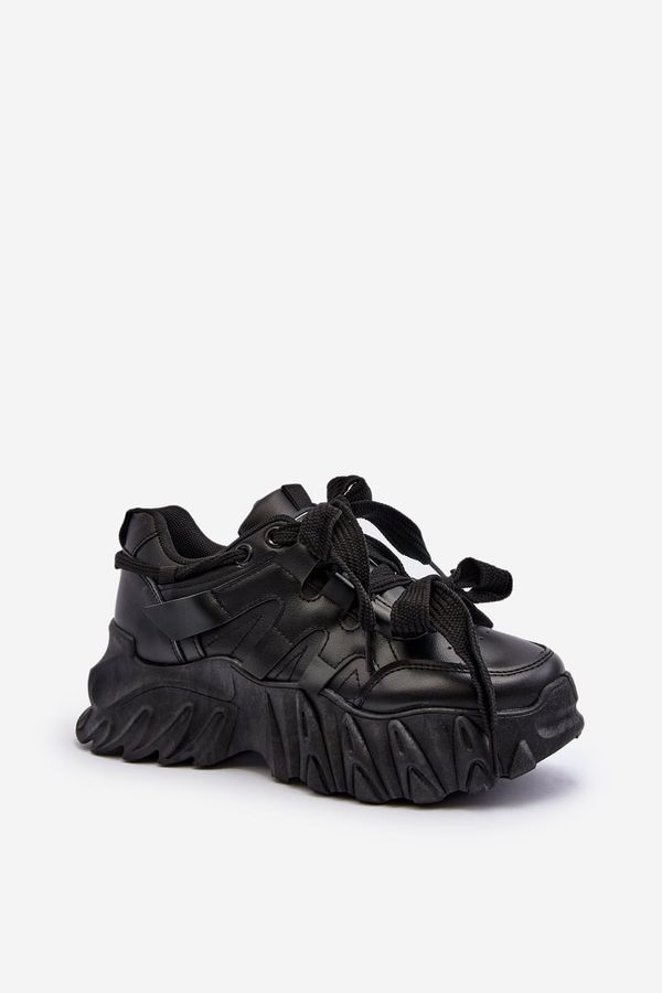 Kesi Women's sneakers with chunky soles black Ellerai