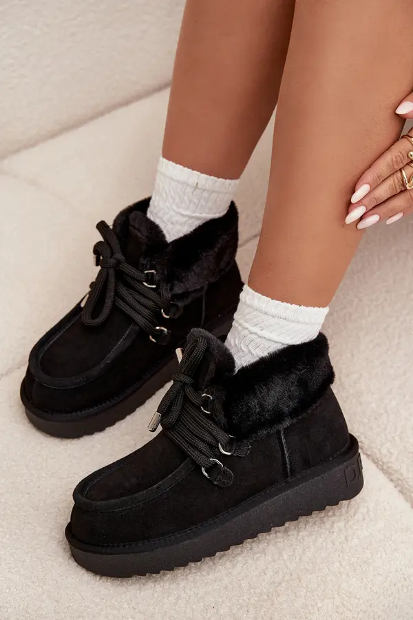 D.Franklin Women's Snow Boots Made of Natural Suede D.Franklin