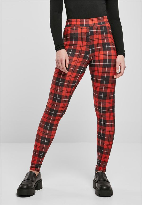 UC Ladies Women's Soft AOP Leggings in Red Cut