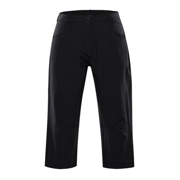 ALPINE PRO Women's softshell capri ALPINE PRO WEDERA black