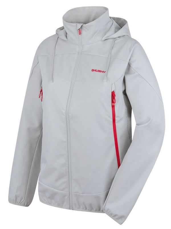 HUSKY Women's softshell jacket HUSKY Sonny L lt. Grey