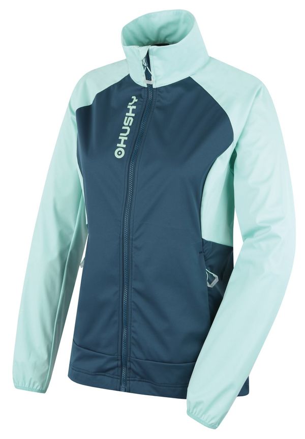 HUSKY Women's softshell jacket HUSKY Suli L mint/turquoise