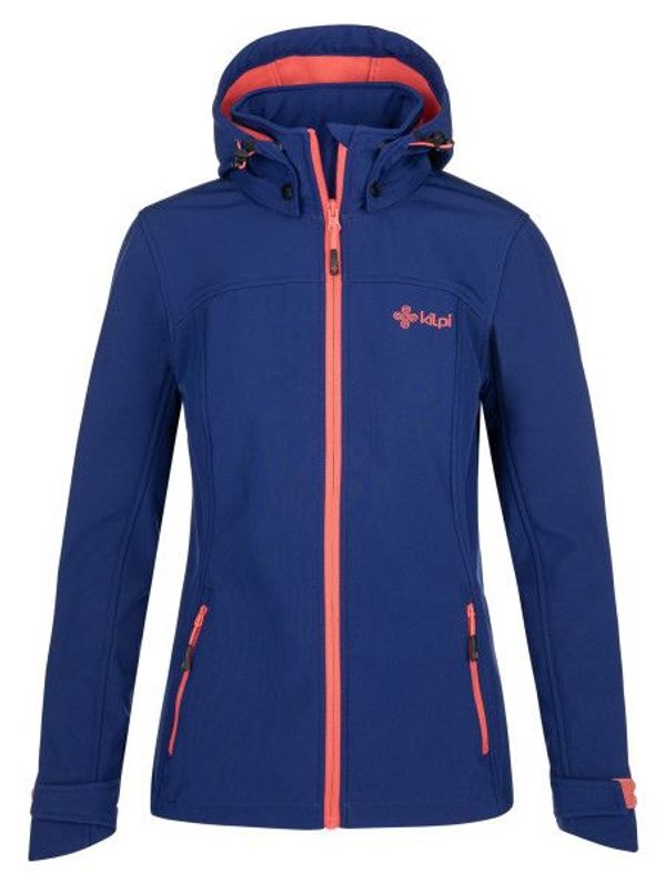 Kilpi Women's softshell jacket Kilpi RAVIA-W DARK BLUE