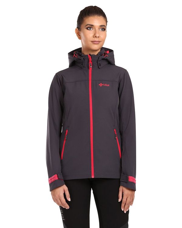 Kilpi Women's softshell jacket KILPI RAVIA-W Dark gray