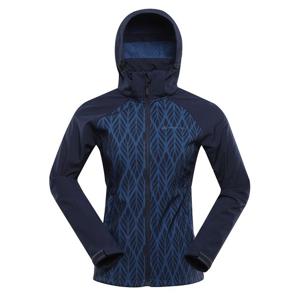 ALPINE PRO Women's softshell jacket with membrane ALPINE PRO HOORA mood indigo variant pa