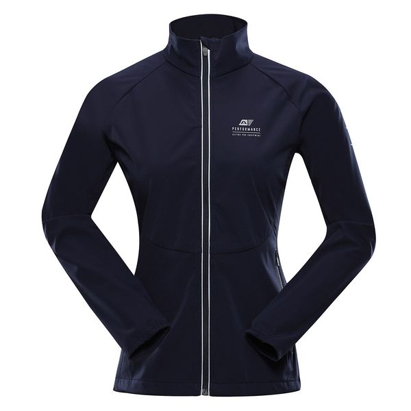 ALPINE PRO Women's softshell jacket with membrane ALPINE PRO MULTA mood indigo