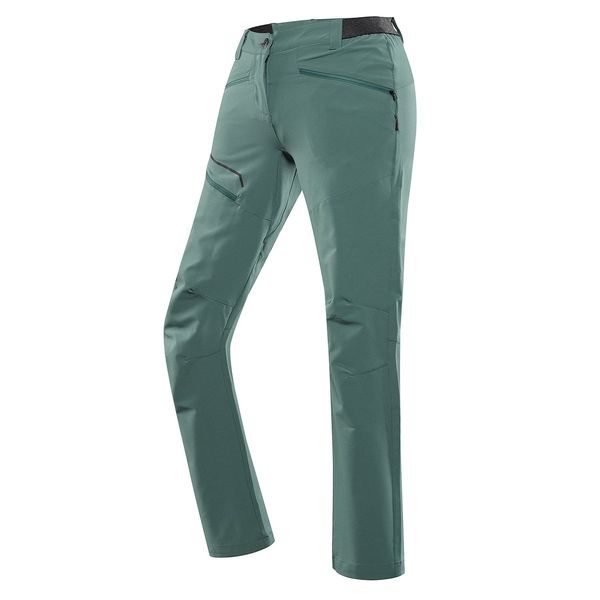 ALPINE PRO Women's softshell pants ALPINE PRO RAMELA petrol