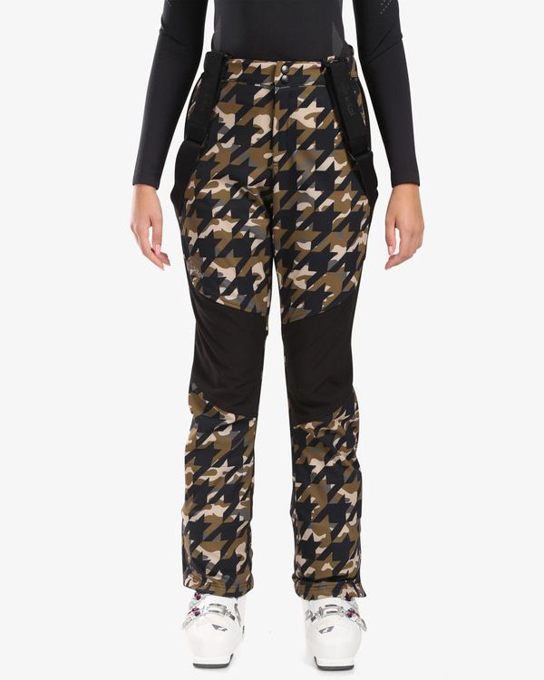 Kilpi Women's softshell ski pants Kilpi TORIEN-W Khaki