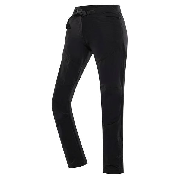 ALPINE PRO Women's softshell trousers with dwr finish ALPINE PRO AKANA black