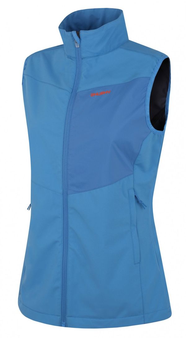 HUSKY Women's softshell vest HUSKY Salien L lt. Blue