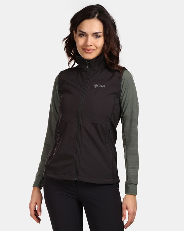 Kilpi Women's softshell vest Kilpi SOIL-W Black