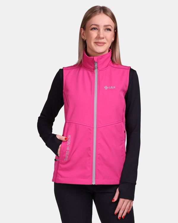 Kilpi Women's softshell vest Kilpi SOIL-W Pink