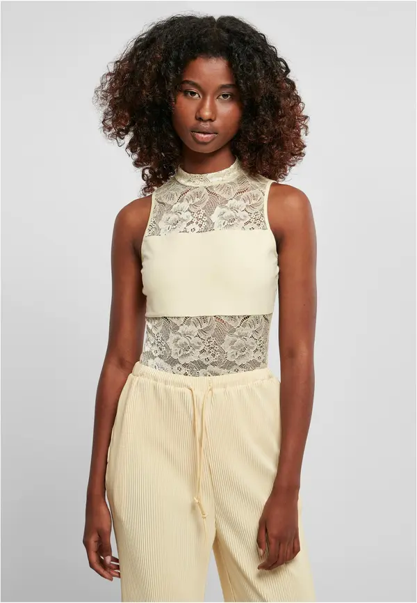 Urban Classics Women's Softyellow Body Lace