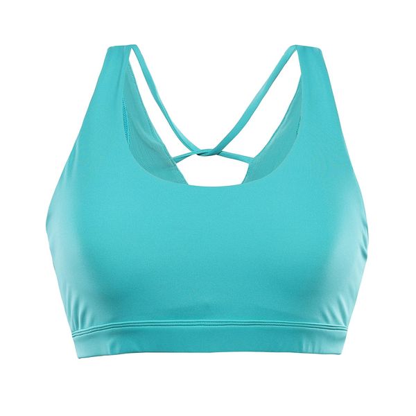 ALPINE PRO Women's sports bra ALPINE PRO BRATA ceramic