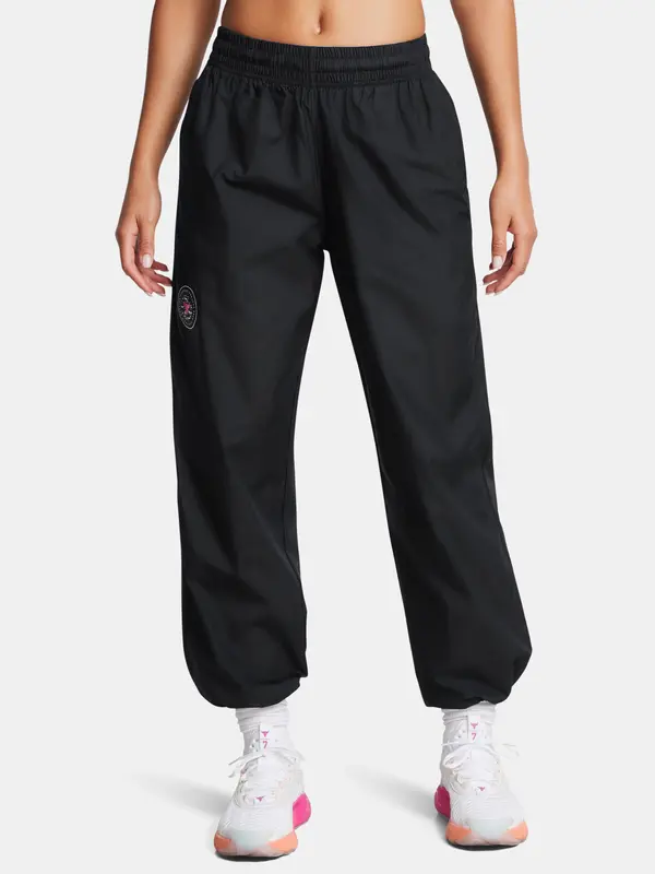 Under Armour Women's Sports Pants Under Armour Pjt Rck Wvn Pant BOH-BLK - Women's