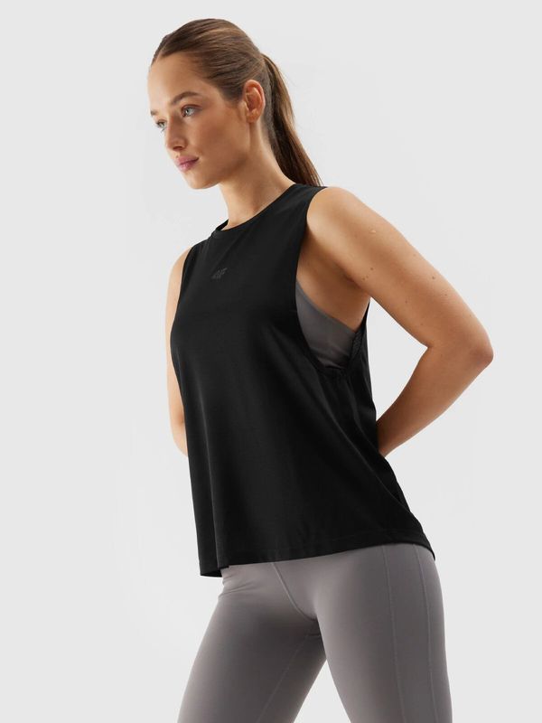 4F Women's Sports Quick-Drying Top Loose 4F - Black