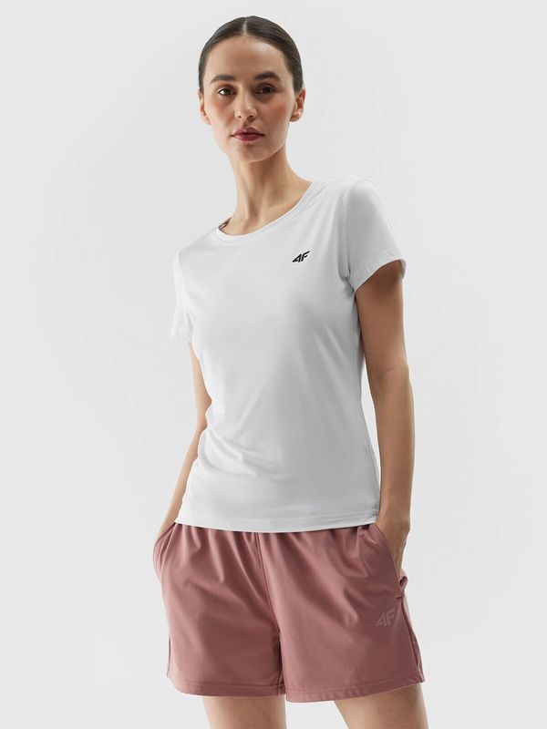 4F Women's Sports T-Shirt 4F - White