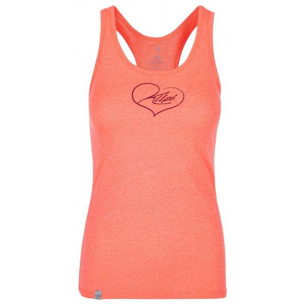 Kilpi Women's sports tank top Kilpi ARIANA-W coral