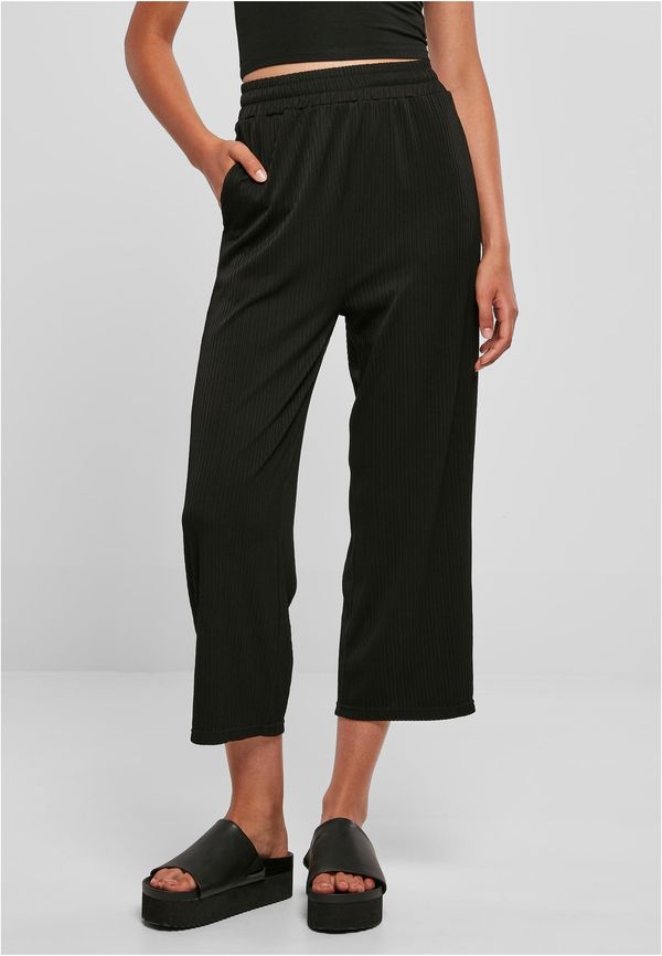 Urban Classics Women's straight leg Culotte black