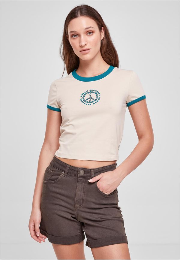 UC Ladies Women's Stretch Jersey Cropped Tee softseagrass/watergreen