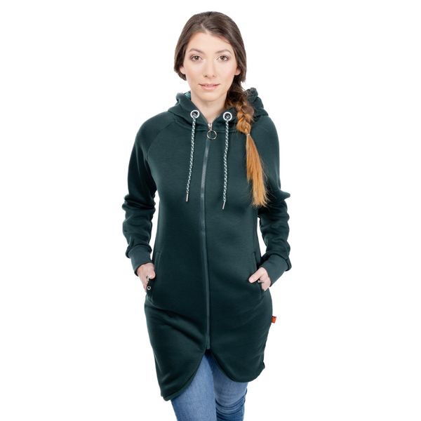 Glano Women's Stretched Sweatshirt GLANO - dark green