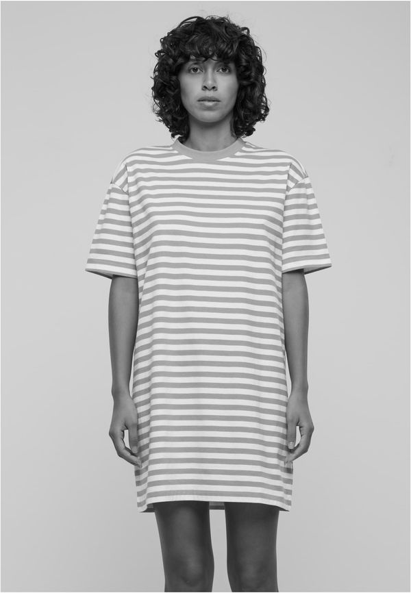 Urban Classics Women's striped dress oversized white/magicmango