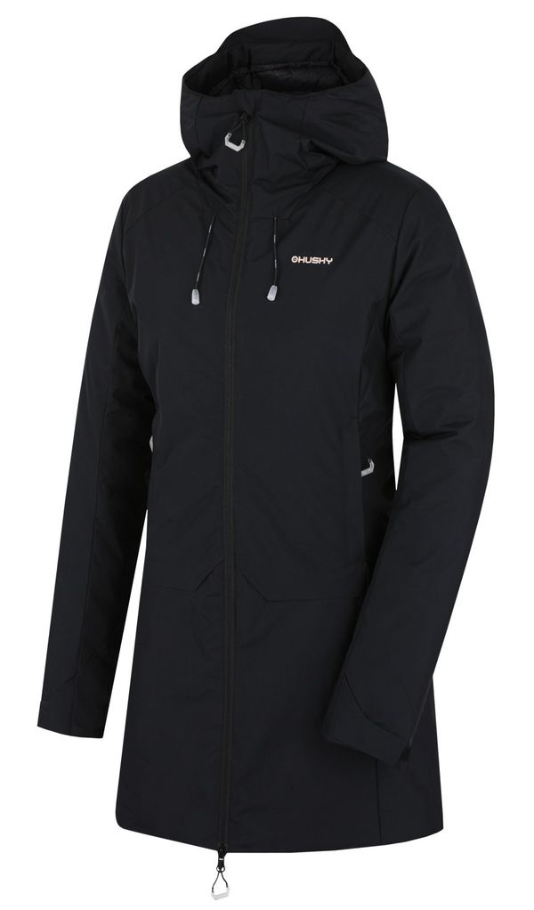 HUSKY Women's stuffed hardshell jacket HUSKY Naveli L black