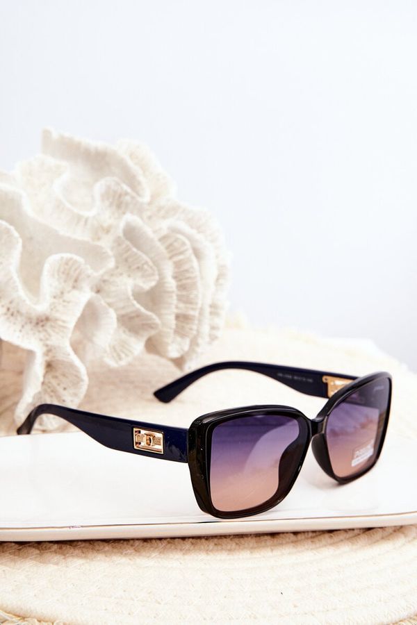 Kesi Women's sunglasses UV400 Black-Navy Blue