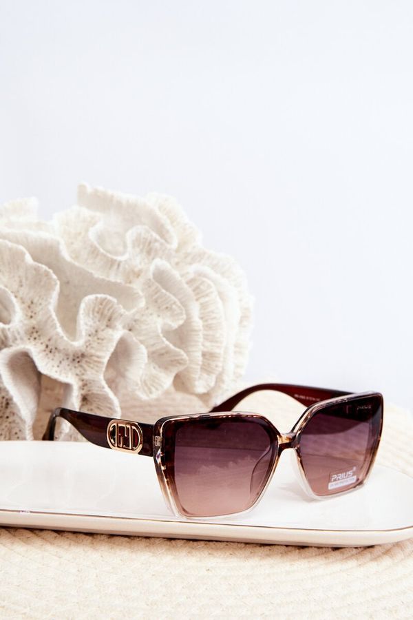 Kesi Women's Sunglasses with Decorative Detailing UV400 Brown