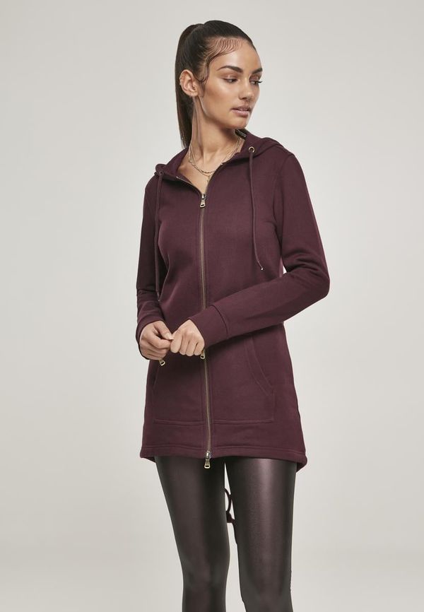 UC Ladies Women's Sweat Parka redwine