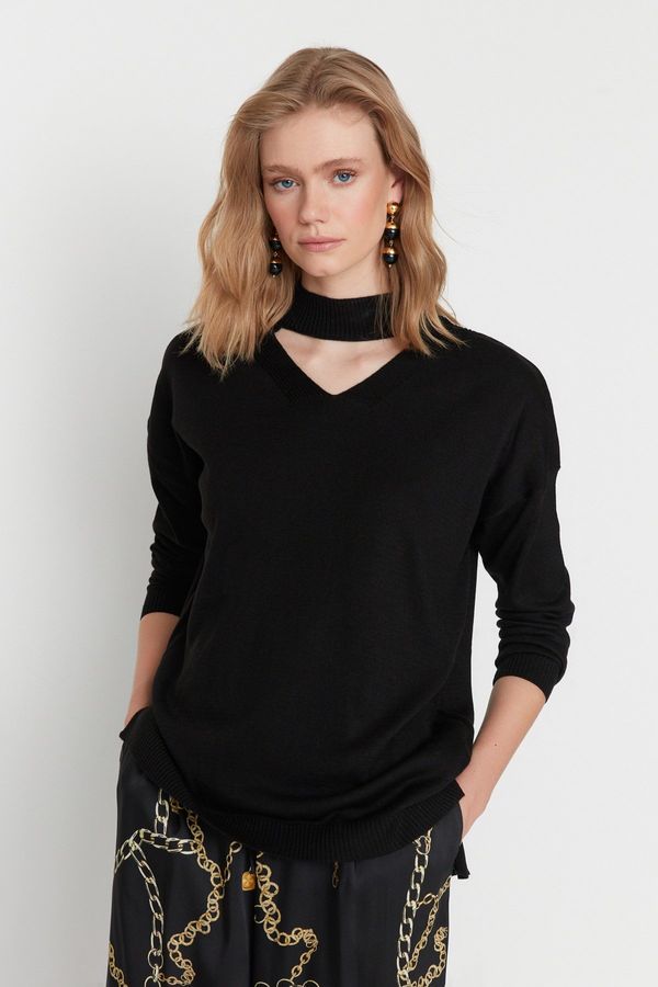 Trendyol Women's sweater Trendyol Choker Collar