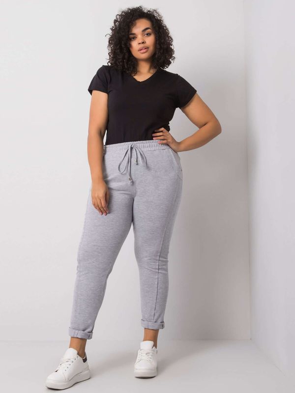 Fashionhunters Women's sweatpants Fashionhunters Curve