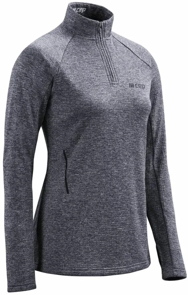 Cep Women's sweatshirt CEP Black Melange