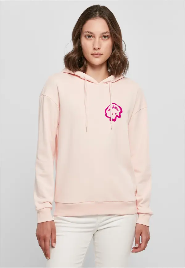 Mister Tee Women's Sweatshirt Every Things Nice Hoody Pink