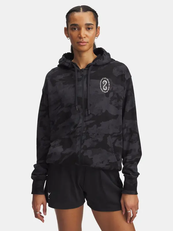 Under Armour Women's sweatshirt Under Armour Pjt Rck Terry Full Zip - Women's