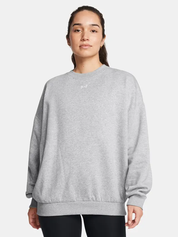 Under Armour Women's sweatshirt Under Armour Rival Fleece OS Crew-GRY - Women's