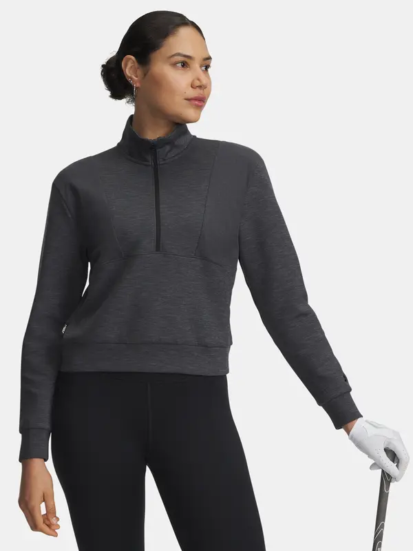 Under Armour Women's sweatshirt Under Armour UA Drive Midlayer Pullover-BLK - Women's