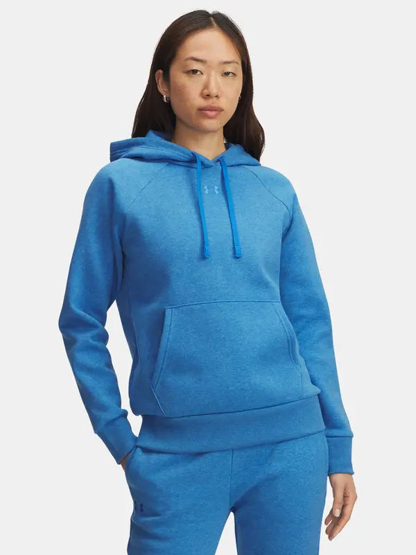 Under Armour Women's sweatshirt Under Armour UA Rival Fleece Hoodie-BLU - Women's