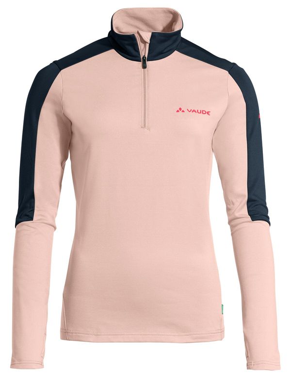 Vaude Women's sweatshirt VAUDE Livigno Halfzip II W's Sand Rose, 40